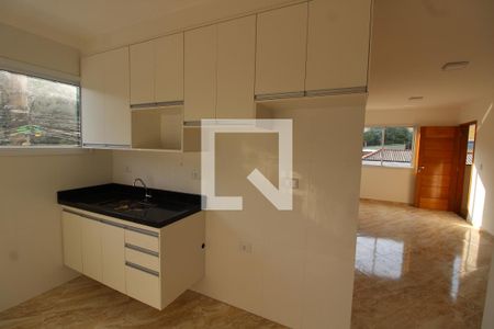 Sala/Cozinha de apartamento para alugar com 2 quartos, 37m² em Vila Alpina, São Paulo