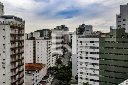 Vista de apartamento para alugar com 3 quartos, 110m² em Vila Alzira, Guarujá
