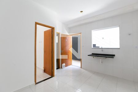 Sala / Cozinha de apartamento à venda com 2 quartos, 40m² em Vila Campanela, São Paulo