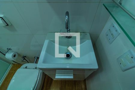 Detalhe do banheiro de apartamento à venda com 1 quarto, 39m² em Jardim Oriental, São Paulo