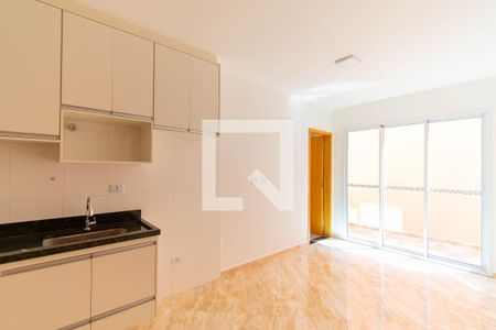 Sala/Cozinha de apartamento à venda com 2 quartos, 35m² em Vila Macedopolis, São Paulo