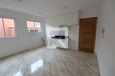Sala/Cozinha de apartamento para alugar com 1 quarto, 33m² em Vila Macedópolis, São Paulo