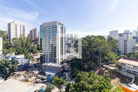 Vista da Varanda da Sala de apartamento para alugar com 1 quarto, 38m² em Vila Andrade, São Paulo