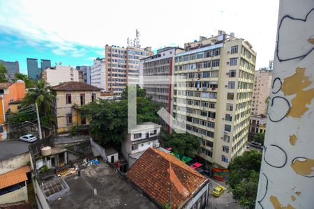 Vista do Quarto de apartamento para alugar com 1 quarto, 32m² em Centro, Rio de Janeiro