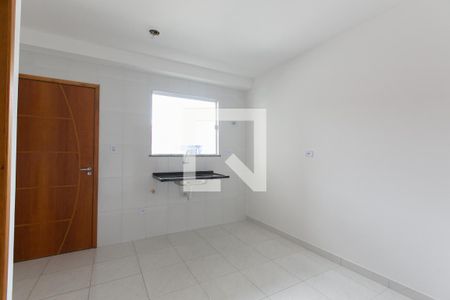 Sala / Cozinha de apartamento à venda com 2 quartos, 40m² em Vila Campanela, São Paulo