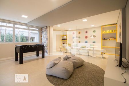 Apartamento para alugar com 32m², 1 quarto e 1 vagaSalão de jogos