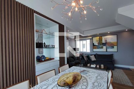 Sala de Estar e Jantar  de apartamento à venda com 3 quartos, 164m² em Parque Industrial, Campinas