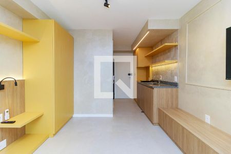 Studio de kitnet/studio para alugar com 1 quarto, 25m² em Santo Amaro, São Paulo