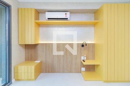 Studio de kitnet/studio para alugar com 1 quarto, 25m² em Santo Amaro, São Paulo