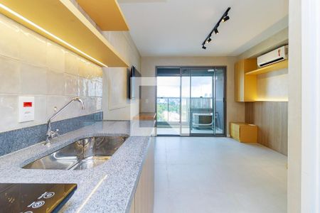 Studio de kitnet/studio para alugar com 1 quarto, 25m² em Santo Amaro, São Paulo