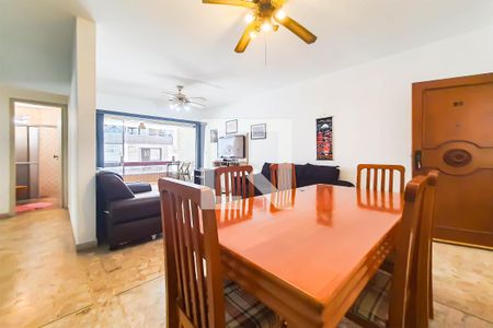 Sala  de apartamento para alugar com 2 quartos, 120m² em Balneario Cidade Atlantica, Guarujá