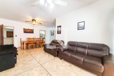 Sala  de apartamento para alugar com 2 quartos, 120m² em Balneario Cidade Atlantica, Guarujá