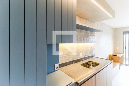 Studio à venda com 25m², 0 quarto e sem vagaCozinha