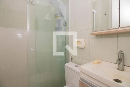 Casa de condomínio à venda com 76m², 2 quartos e 1 vagaBanheiro da Suíte 1