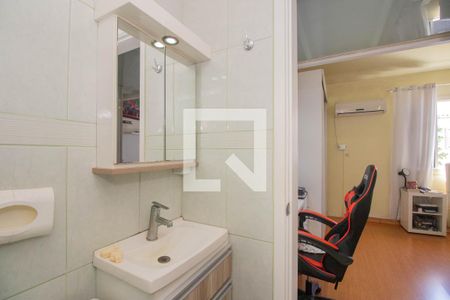 Casa de condomínio à venda com 76m², 2 quartos e 1 vagaBanheiro da Suíte 1