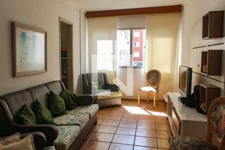 Sala de apartamento para alugar com 2 quartos, 70m² em Jardim Las Palmas, Guarujá