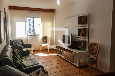 Sala de apartamento para alugar com 2 quartos, 70m² em Jardim Las Palmas, Guarujá