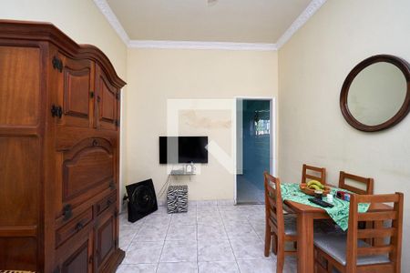 Sala de casa de condomínio à venda com 3 quartos, 198m² em Rio Comprido, Rio de Janeiro