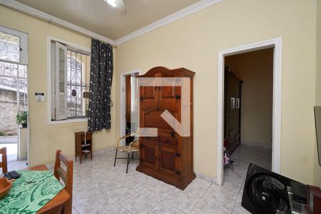 Sala de casa de condomínio à venda com 3 quartos, 198m² em Rio Comprido, Rio de Janeiro