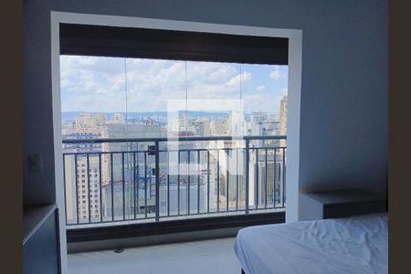 Sala/Quarto de apartamento para alugar com 1 quarto, 27m² em República, São Paulo