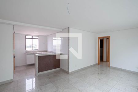 Sala 1 de apartamento à venda com 3 quartos, 164m² em Dona Clara, Belo Horizonte