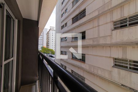 Sacada de kitnet/studio para alugar com 1 quarto, 26m² em Paraíso, São Paulo