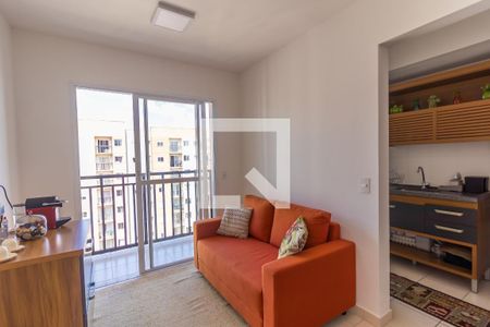 Sala de apartamento à venda com 2 quartos, 52m² em Residencial Alexandria, Várzea Paulista