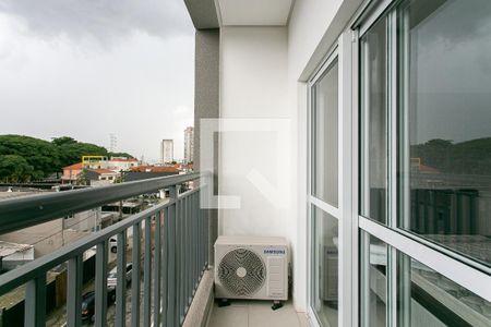 Varanda de kitnet/studio para alugar com 1 quarto, 23m² em Cidade Mãe do Céu, São Paulo
