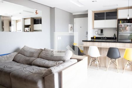 Sala de apartamento para alugar com 2 quartos, 64m² em Km 18, Osasco