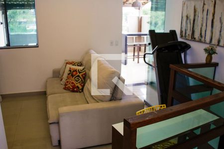 Sala de apartamento à venda com 2 quartos, 120m² em Sapucaias Iii, Contagem