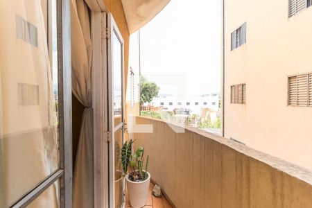 Sacada da Sala de apartamento para alugar com 2 quartos, 54m² em Vila Brasileira, Mogi das Cruzes