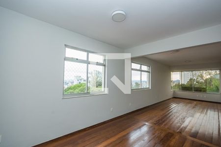 Sala  de apartamento à venda com 4 quartos, 145m² em Barroca, Belo Horizonte