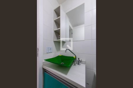 Banheiro de apartamento à venda com 1 quarto, 35m² em Jardim Ibitirama, São Paulo