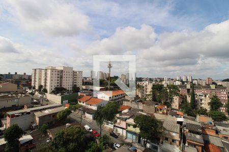 Vista janela da sala de apartamento à venda com 2 quartos, 34m² em Vila Inglesa, São Paulo