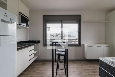 Sala/Cozinha de apartamento para alugar com 1 quarto, 30m² em Cidade Baixa, Porto Alegre