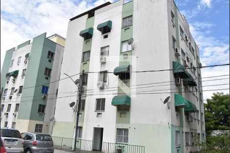 Fachada do bloco de apartamento à venda com 2 quartos, 50m² em Campo Grande, Rio de Janeiro