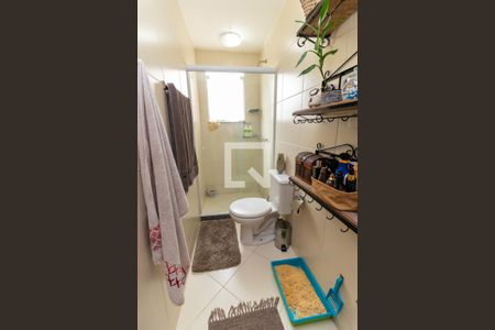 Banheiro Social de apartamento à venda com 1 quarto, 48m² em Riachuelo, Rio de Janeiro