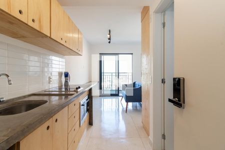 Studio para alugar com 25m², 1 quarto e sem vagaCozinha