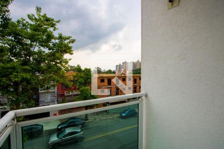 Varanda do quarto 1 de apartamento à venda com 2 quartos, 67m² em Vila Eldízia, Santo André