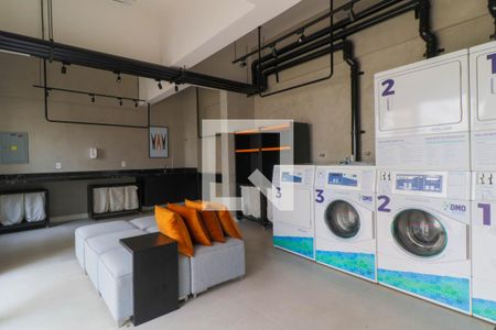 Apartamento para alugar com 39m², 2 quartos e sem vaga Apartamento para alugar com 39m², 2 quartos e sem vagaÁrea comum - Lavanderia