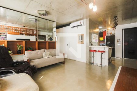 Sala de apartamento à venda com 2 quartos, 71m² em Petrópolis, Porto Alegre