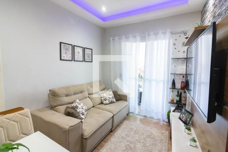 Sala de apartamento para alugar com 2 quartos, 55m² em Jardim Casablanca, São Paulo