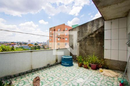 Varanda do quarto 1 de casa para alugar com 2 quartos, 100m² em Jardim Ipanema, Santo André