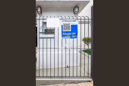 Studio para alugar com 25m², 1 quarto e sem vaga Studio para alugar com 25m², 1 quarto e sem vagaPlaca