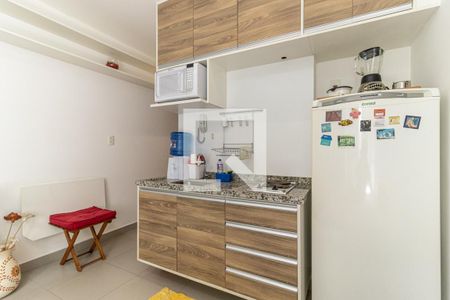 Studio para alugar com 20m², 1 quarto e sem vagaCozinha - Geladeira