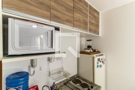 Studio para alugar com 20m², 1 quarto e sem vagaCozinha - Microondas