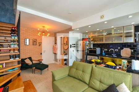 Sala de apartamento para alugar com 1 quarto, 63m² em Paraíso, São Paulo