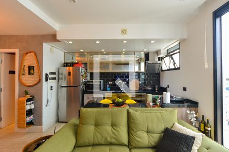 Sala de apartamento para alugar com 1 quarto, 63m² em Paraíso, São Paulo