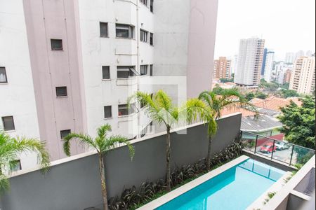 Vista da varanda de kitnet/studio para alugar com 1 quarto, 25m² em Vila Mariana, São Paulo