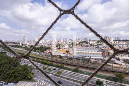 Vista Varanda Sala de apartamento para alugar com 2 quartos, 50m² em Vila Guilhermina, São Paulo